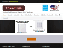 Tablet Screenshot of elima-draft.com
